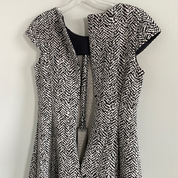 AB Studio, Black and White Dress - Picture 4 of 9